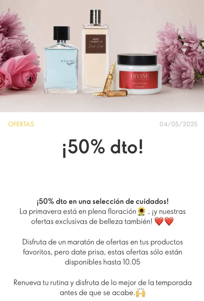 oriflame españa