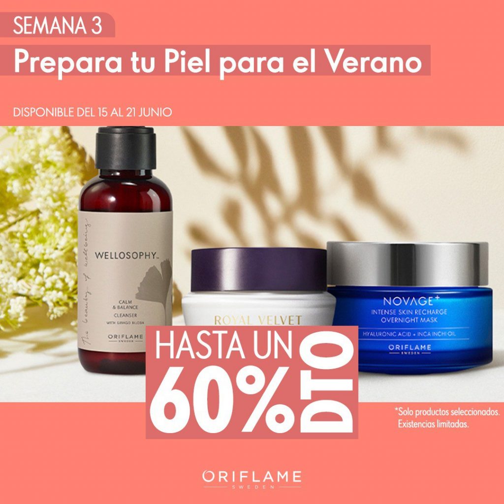 Oriflame españa, preparate para el verano