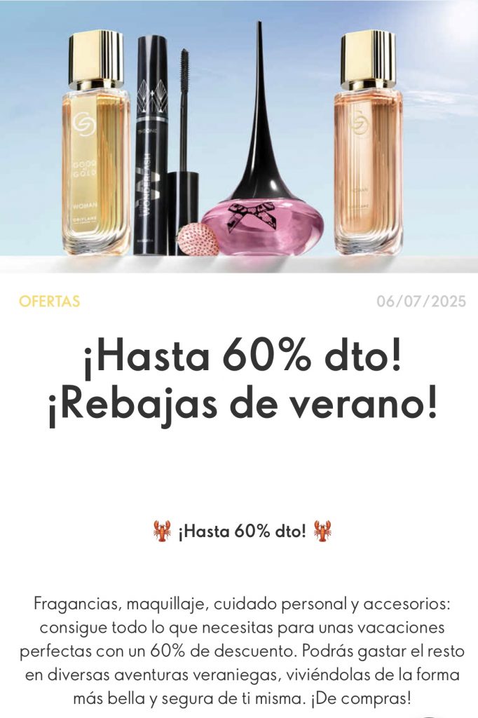 oriflame españa
