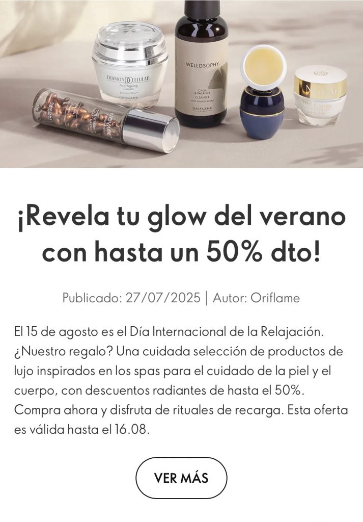 catálogo oriflame