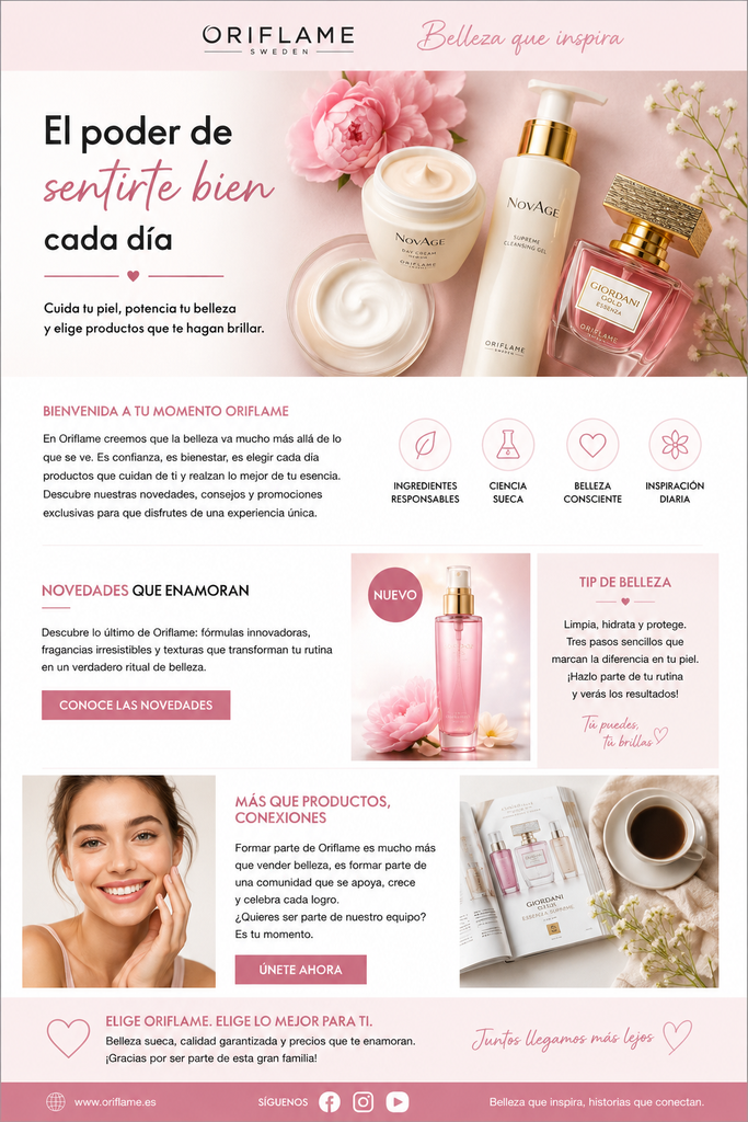 oriflame españa