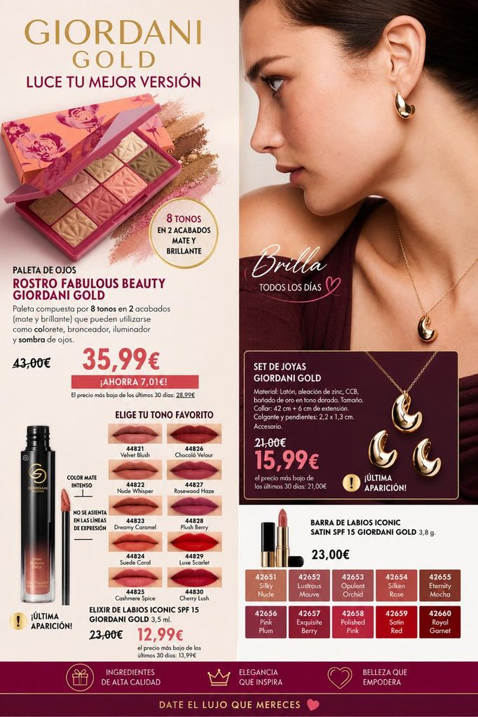 Ofertas Catálogo 12-2026 Oriflame Esàña
