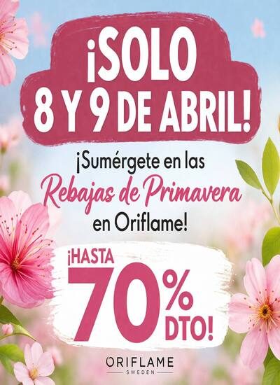 catálogo oriflame